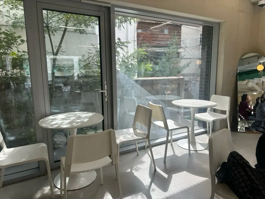 Bright, clean interior of Think Fruit