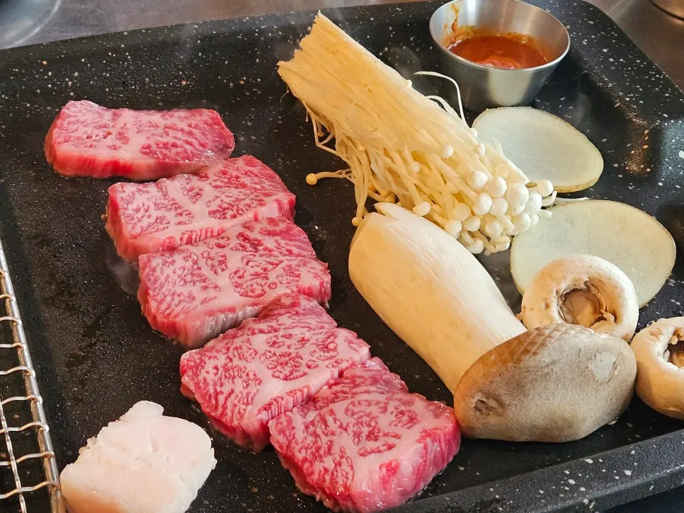 Premium Korean beef at Gogikkun Gimchunbae