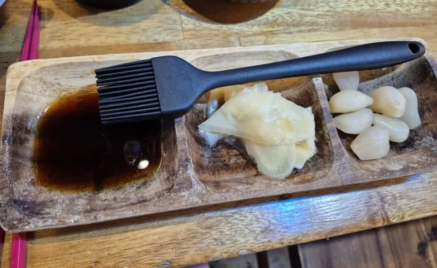 点餐后迅速上桌的寿司套餐