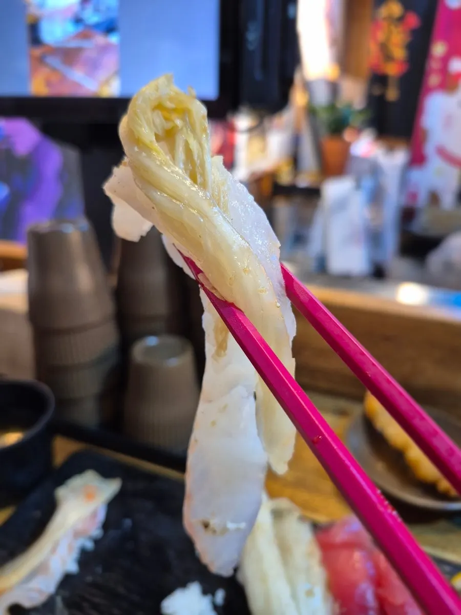 长条状熟成三文鱼寿司