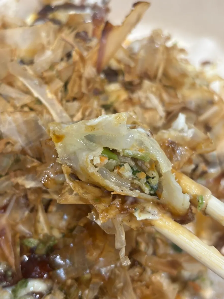 Half-and-half set including kimchi gyoza