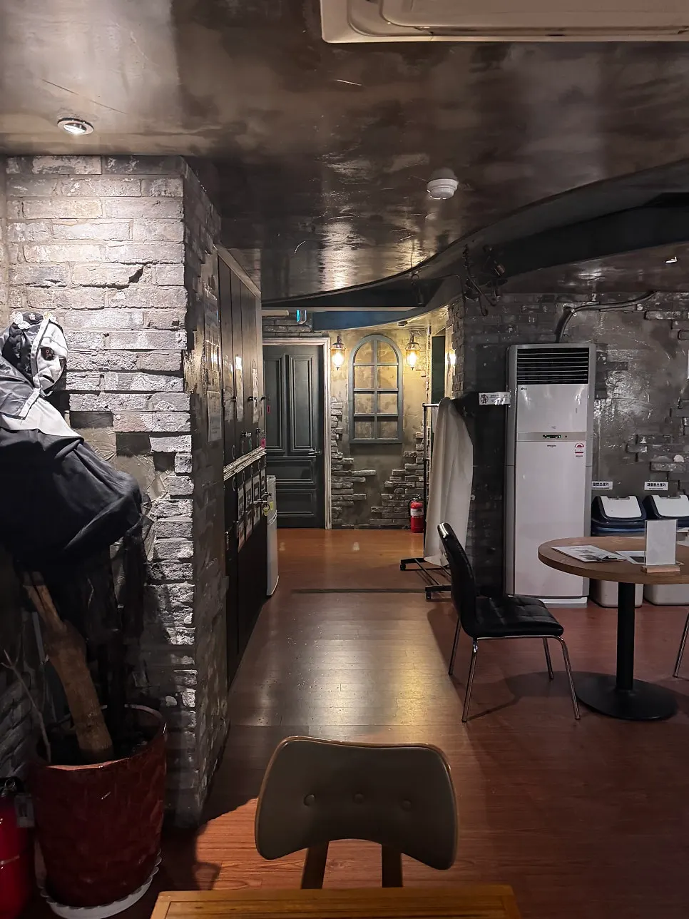 Interior space at Cube Escape Hongdae Branch