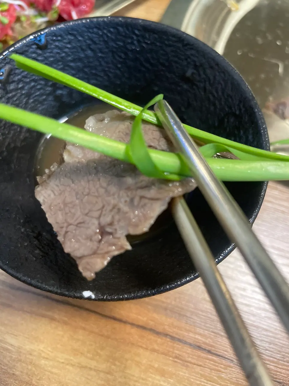 百里牛骨汤用餐菜单