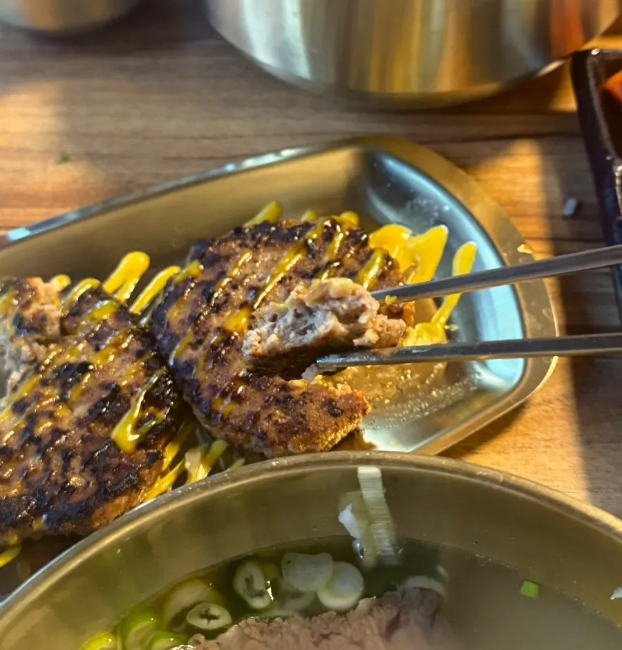 Thick handmade tteokgalbi