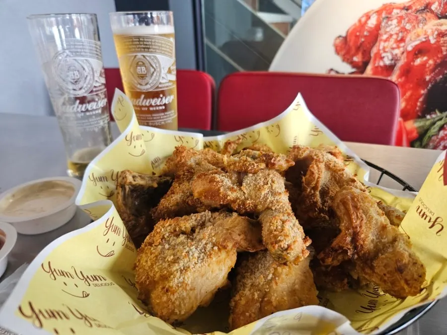생맥주와 함께 먹는 오븐바사삭 조각