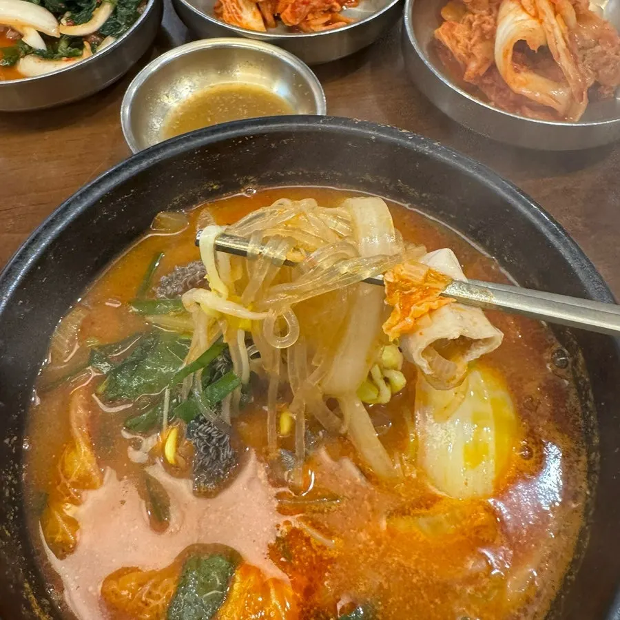 Gop-haejang with rich broth