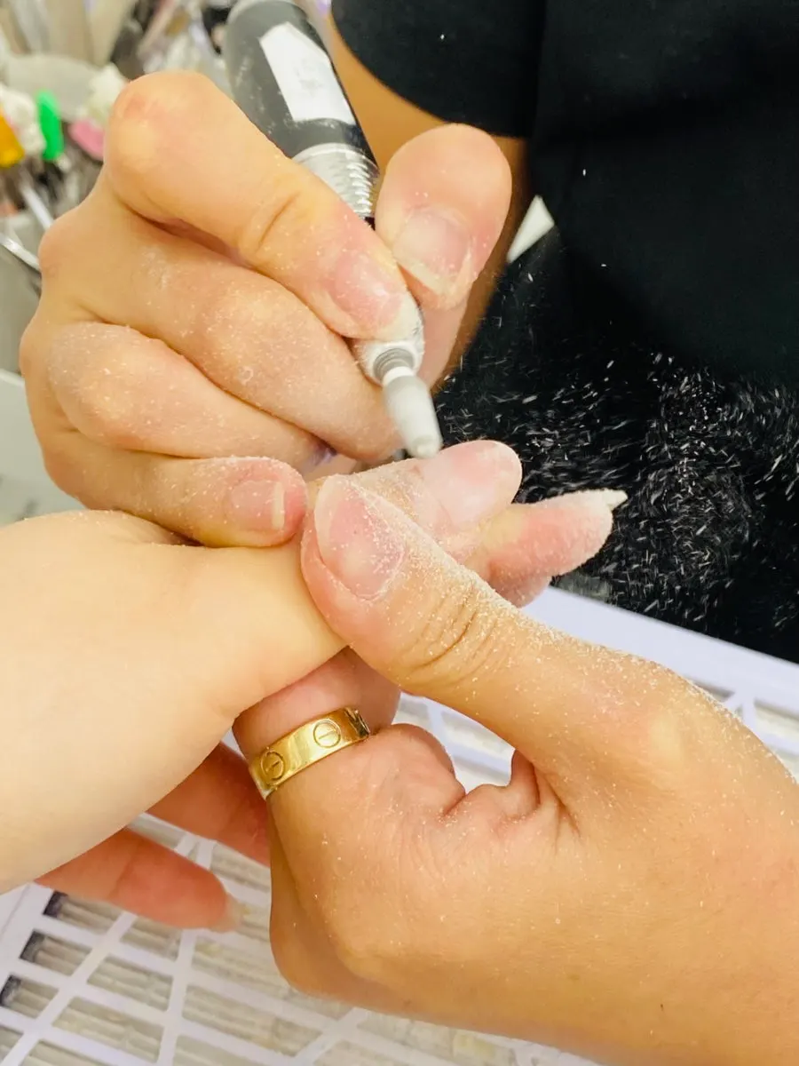Gel removal and cuticle-care process