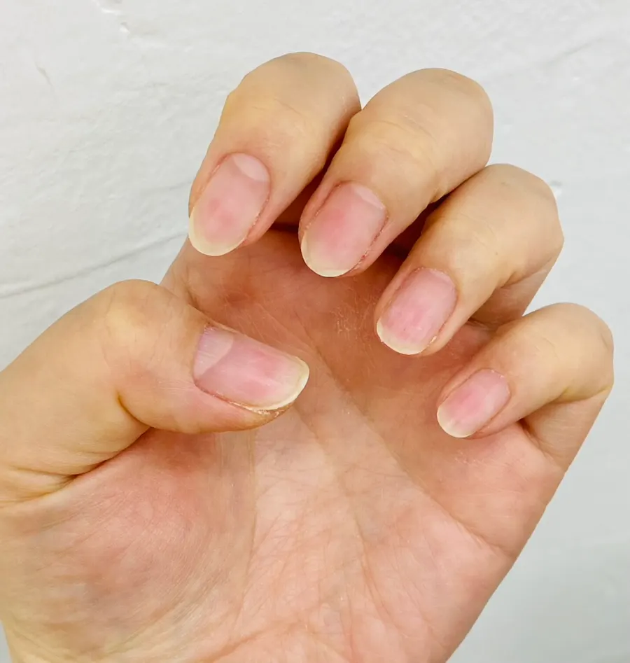 Preparing for the monthly gel-nail-art treatment