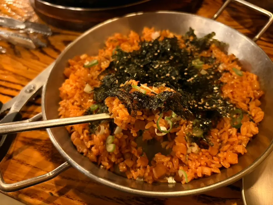 깍두기 볶음밥 깍둑밥