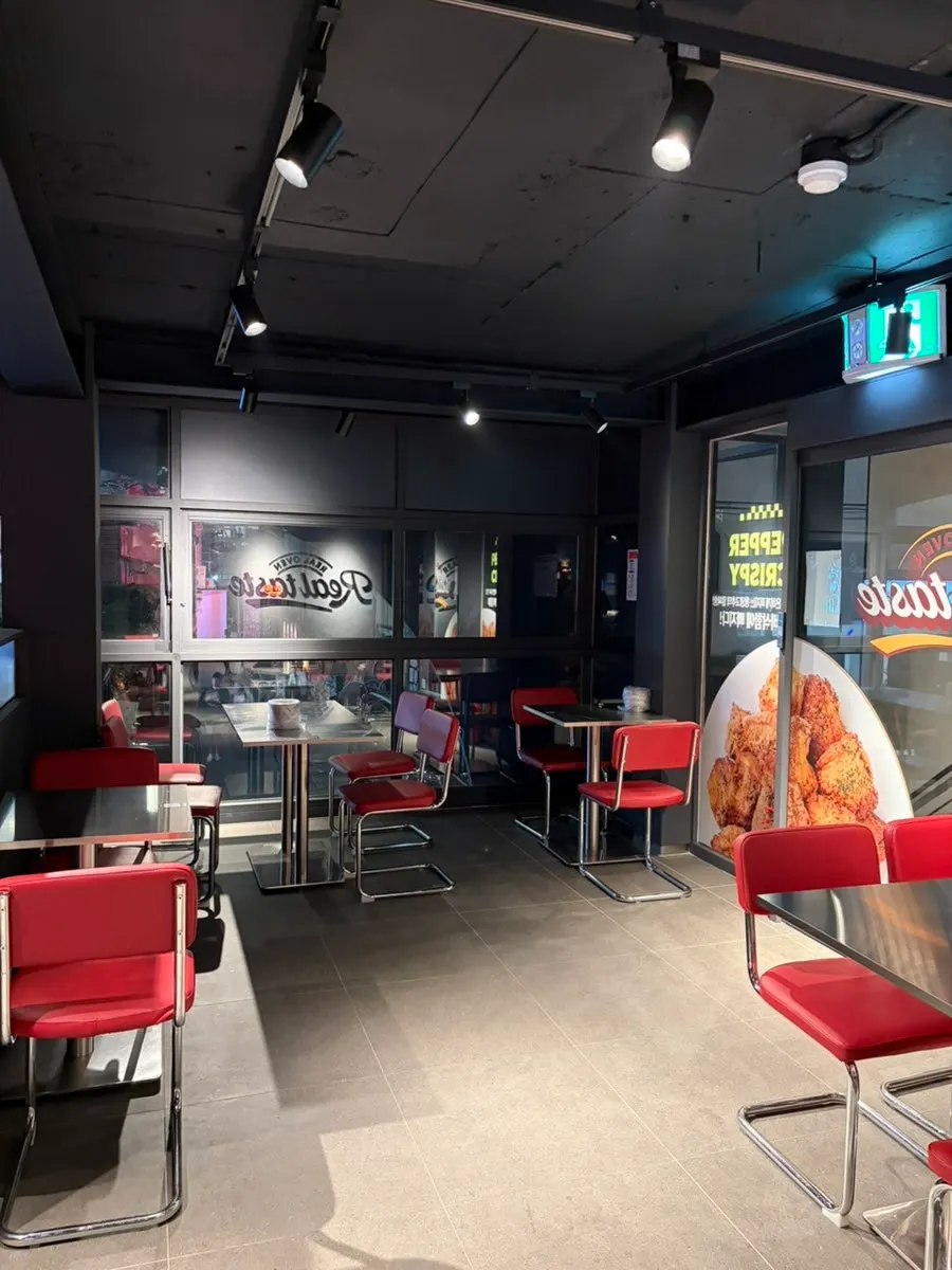 View of the 2nd-floor group seating area