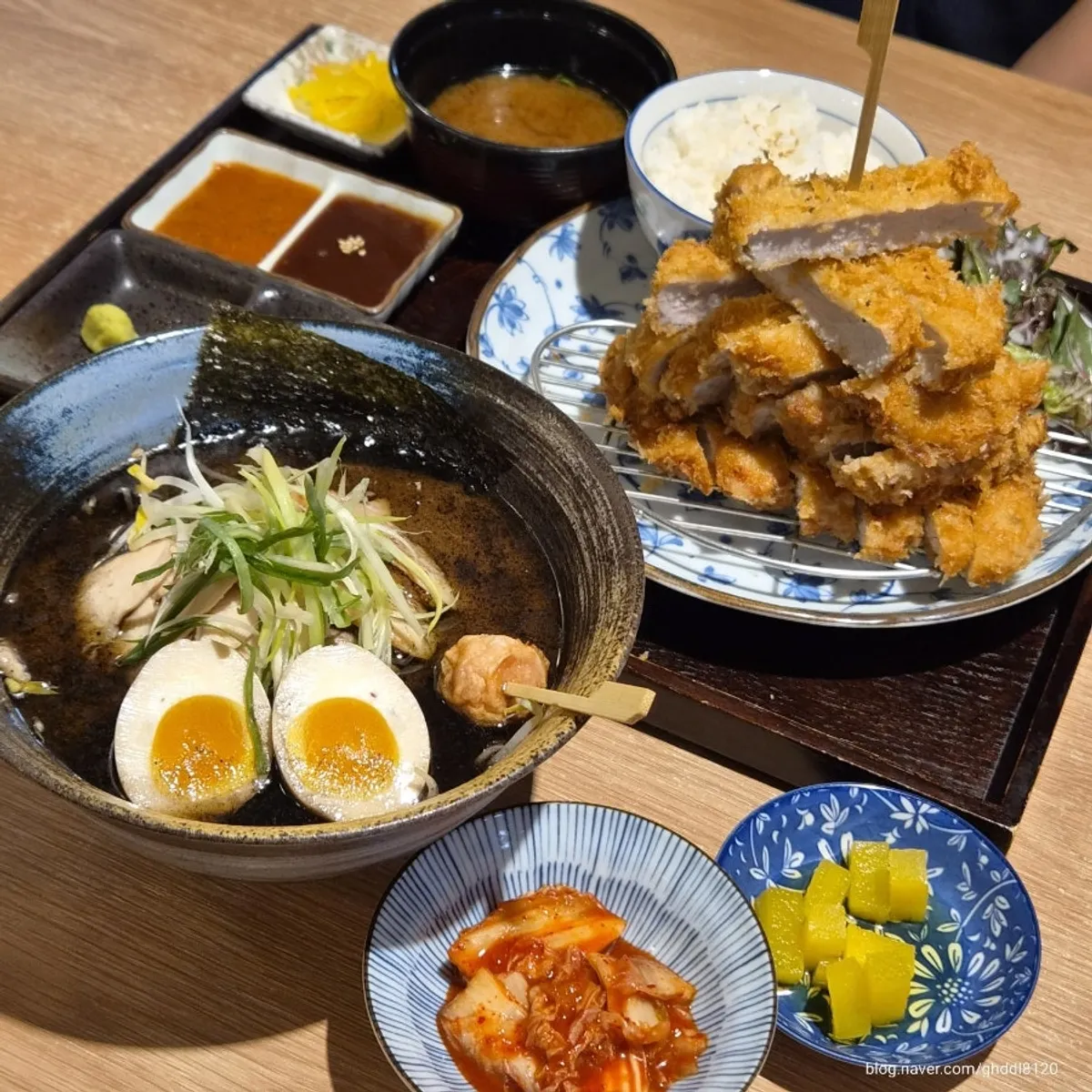 白菜キムチとたくあんの基本おかず