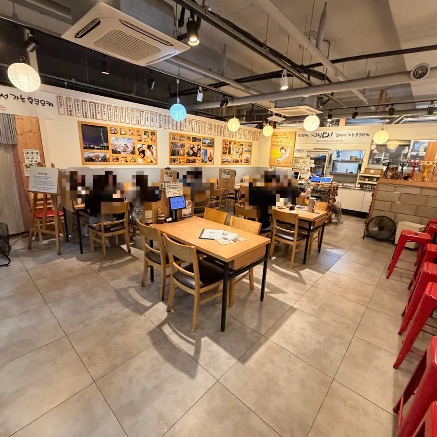 アイフレックスビル2階のホンデグルメ仁川論峴店の入口