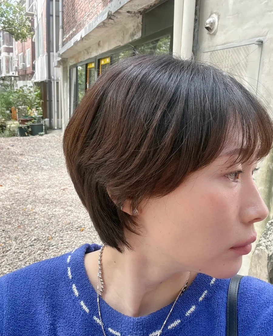 Hair care finished with a cut and treatment