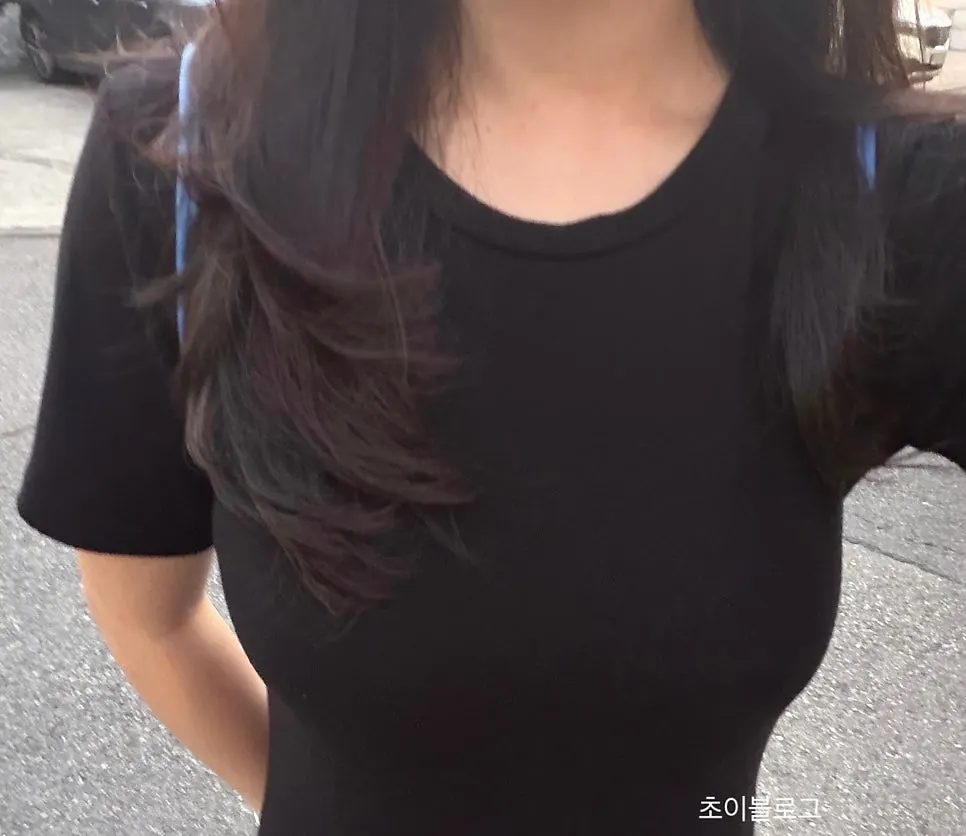 드라이까지 마친 레이어드컷 결과