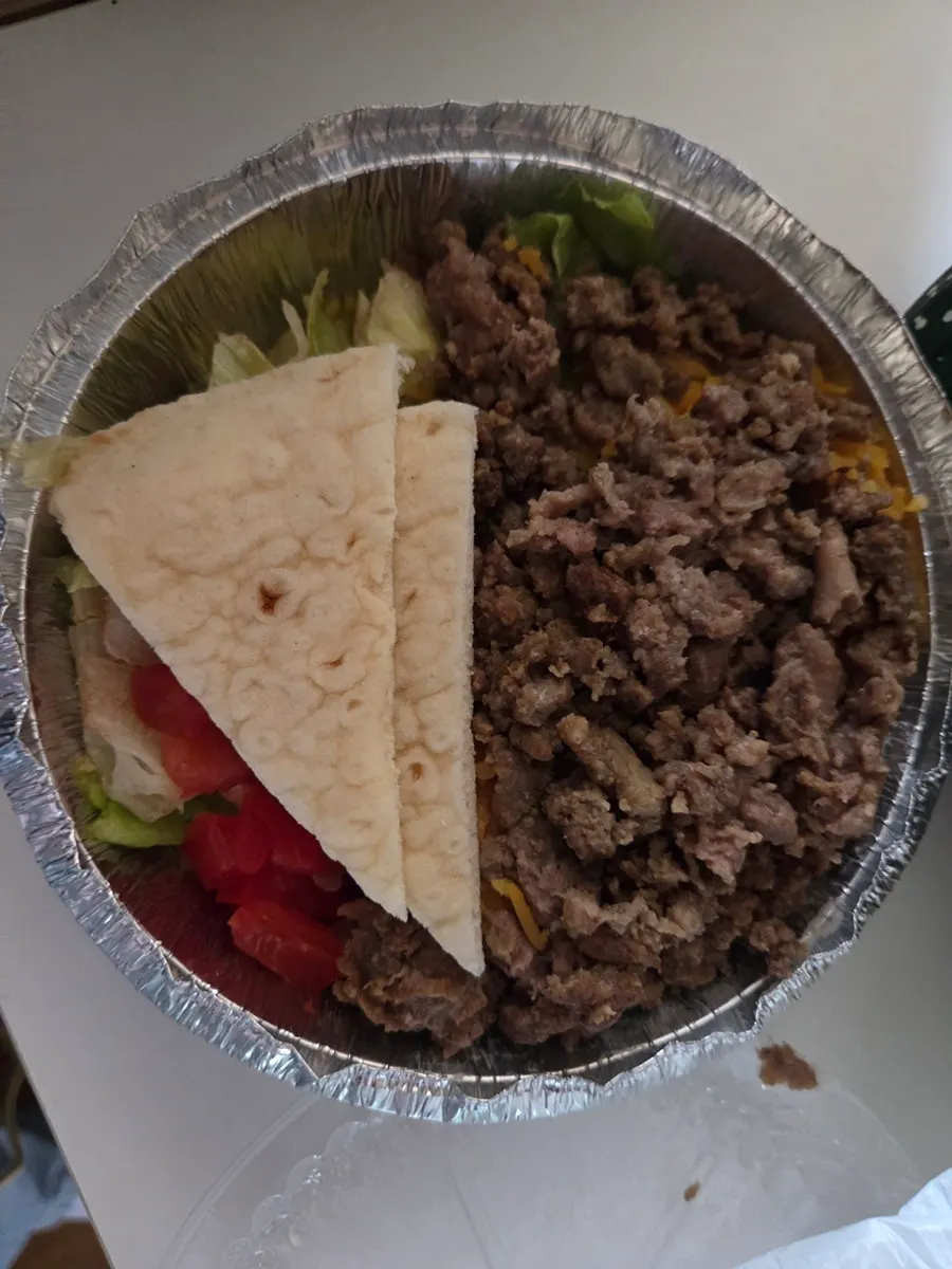 Gyro platter menu item