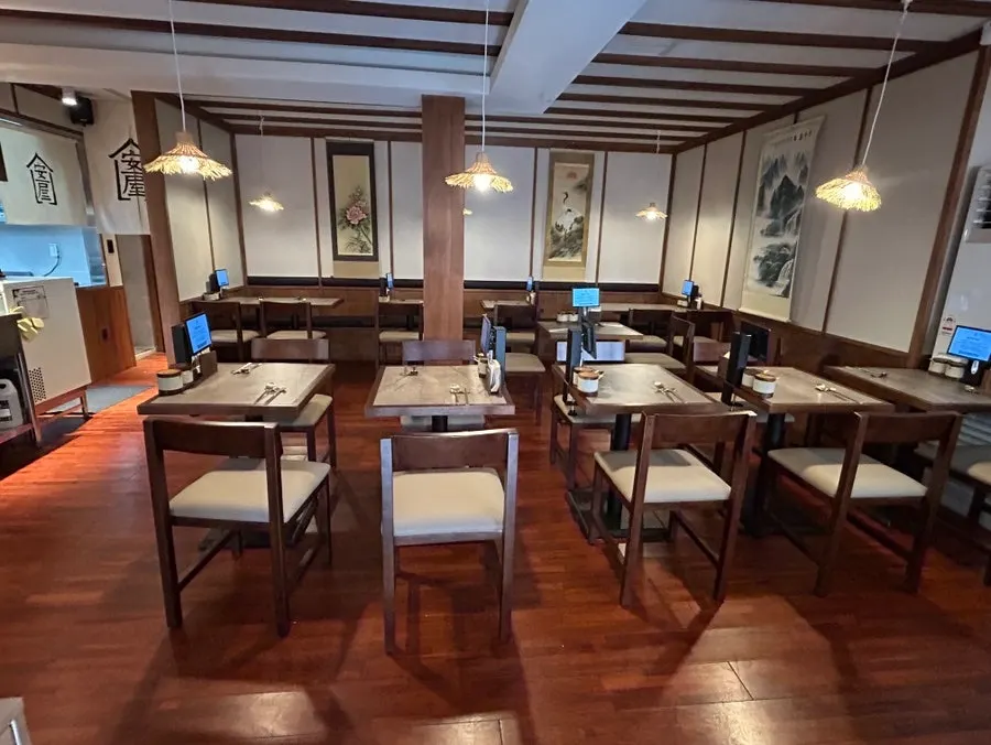 Atmospheric hanok space at Anok
