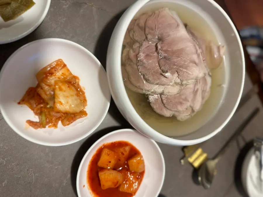 Mild Pyongyang naengmyeon at Anok