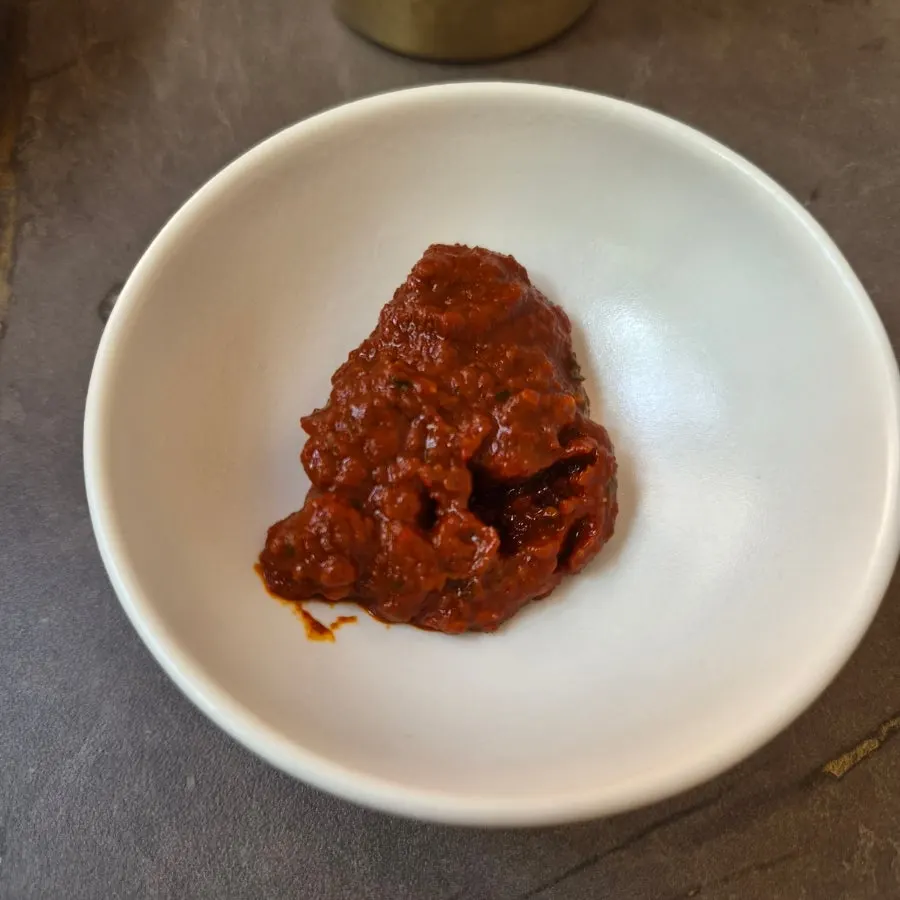 Chewy braised pork tail at Anok, a hanok-style restaurant in Hongdae