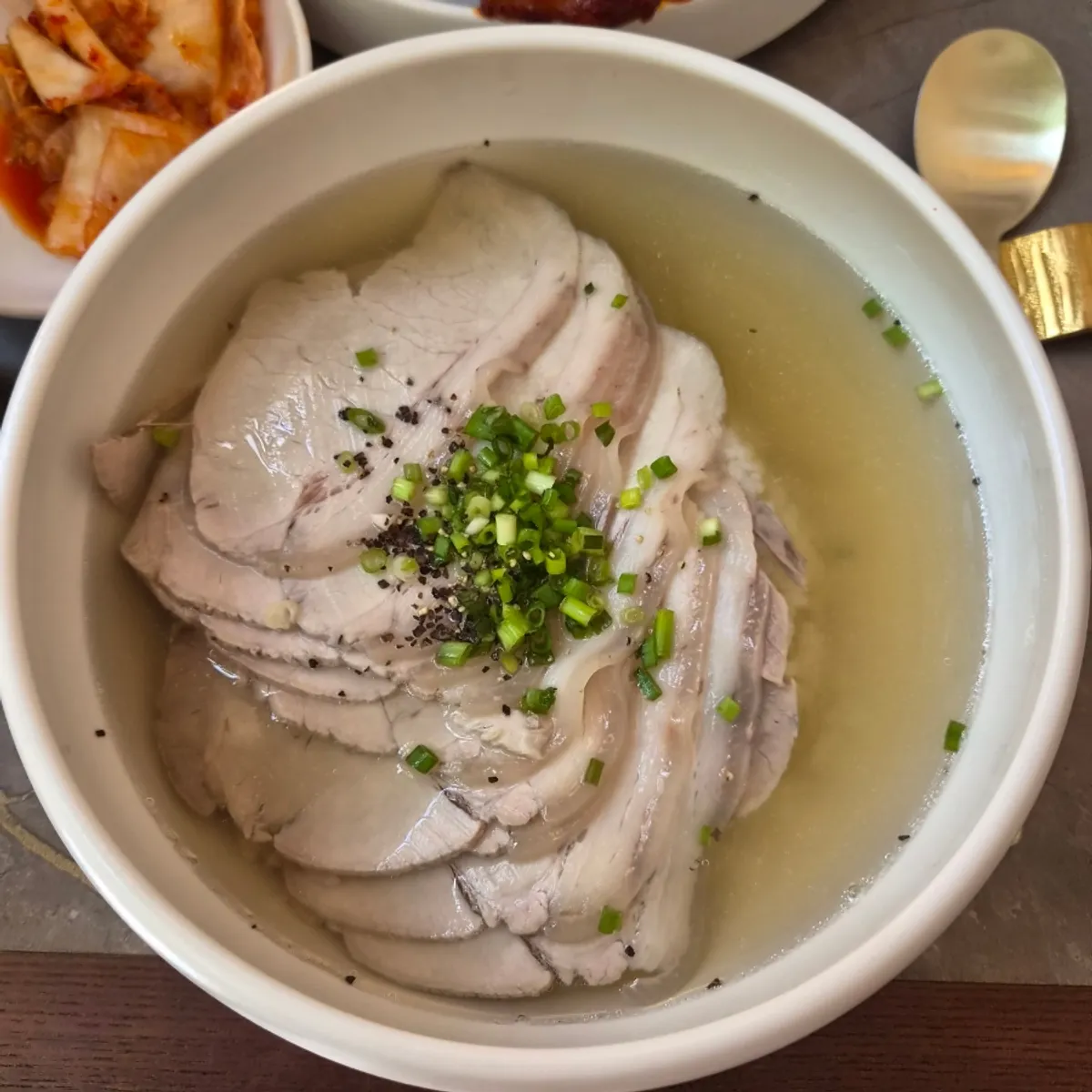 Chewy braised pork tail at Anok, a hanok-style restaurant in Hongdae