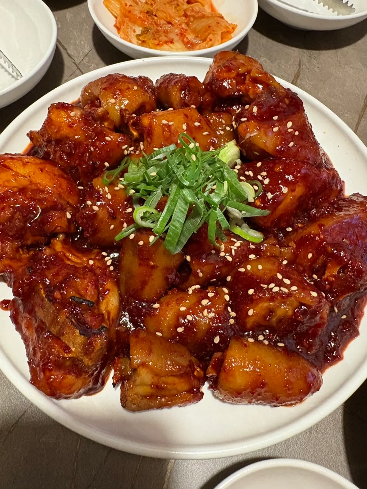 안옥 돼지꼬리찜 관련 사진