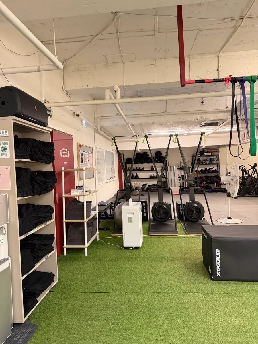 Interior workout space
