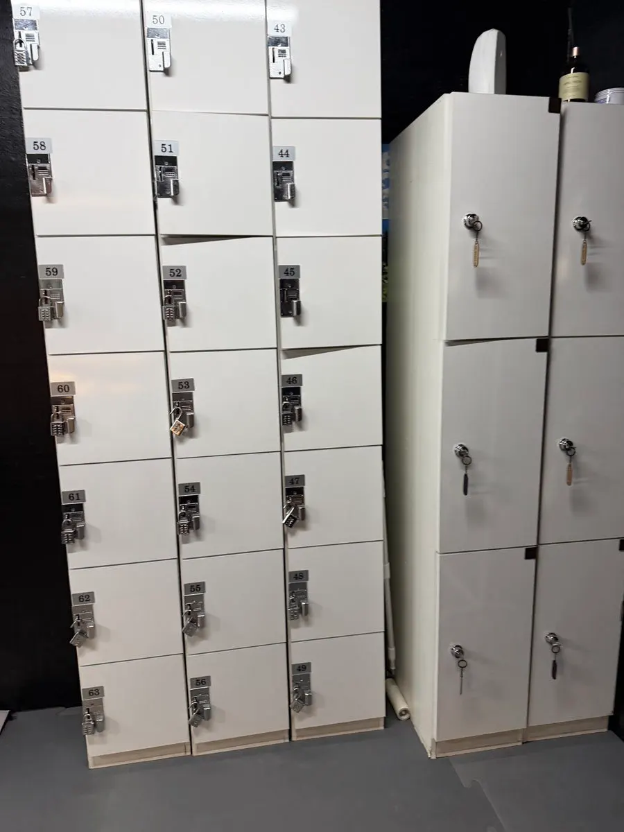 Changing-room locker area