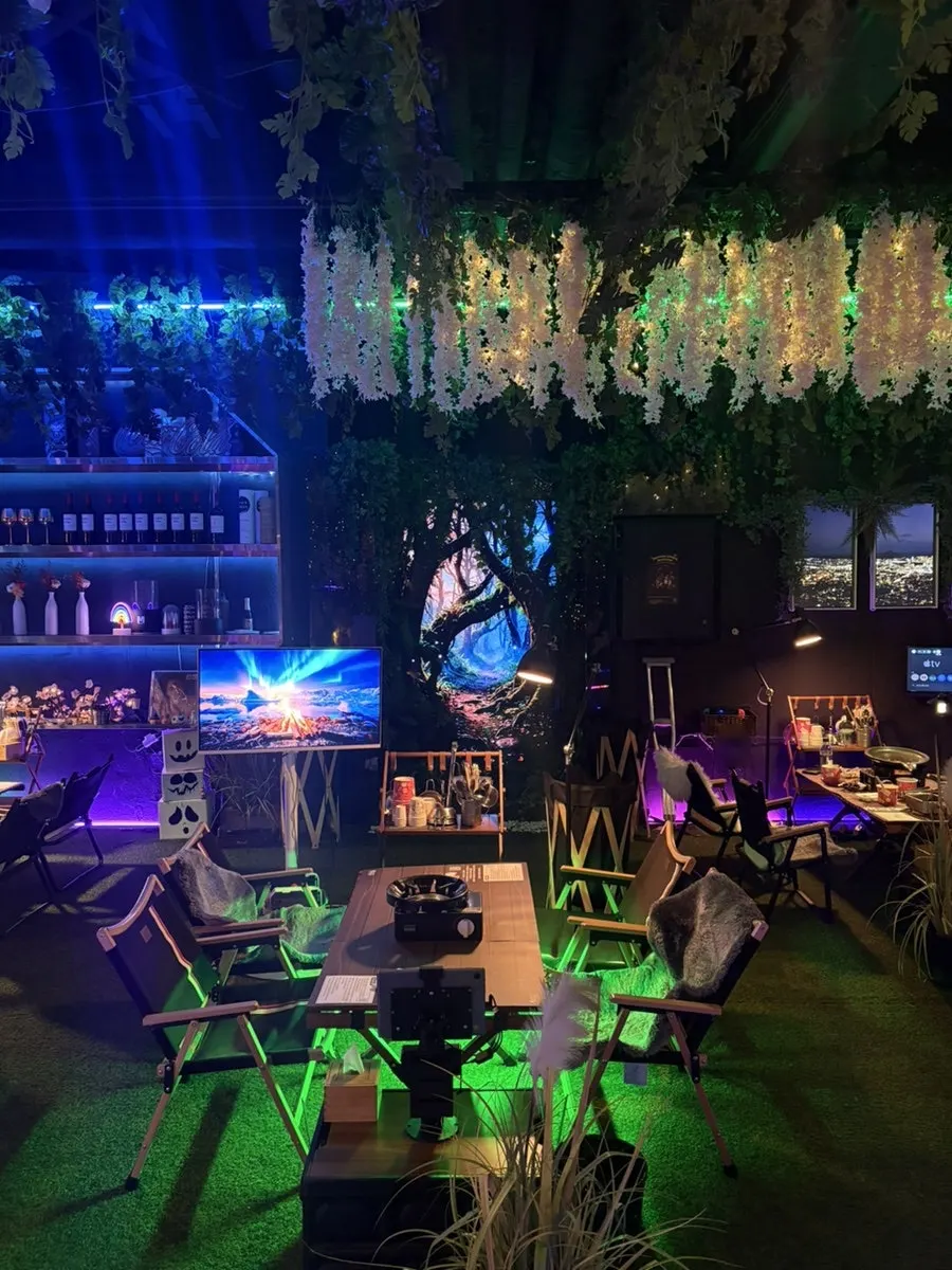 Interior showing the store's amenities