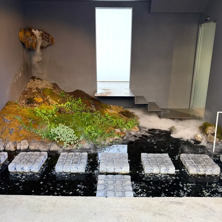 First-floor terrace and indoor seating at Naemyeonui Balgyeon