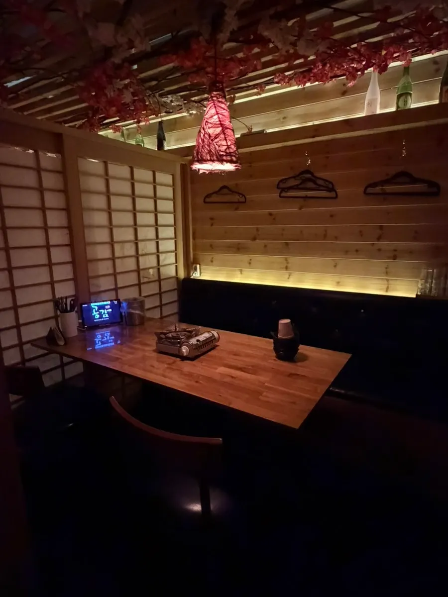 Cozy seating in the Hongdae Gonggam private room