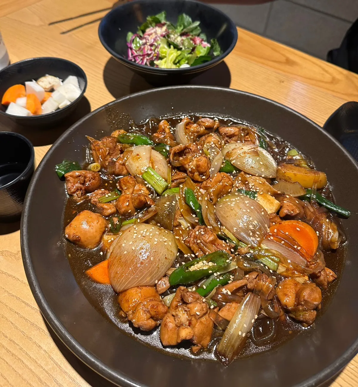 옹다래찜닭 순살 찜닭 클로즈업