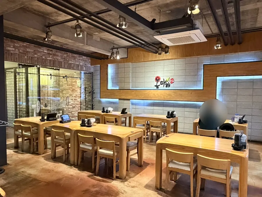 พื้นที่ร้านบรรยากาศแบบเรสเตอรองต์