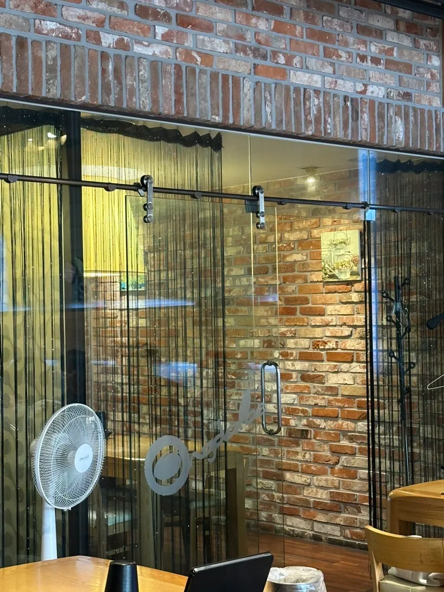 View of the large private rooms inside the restaurant