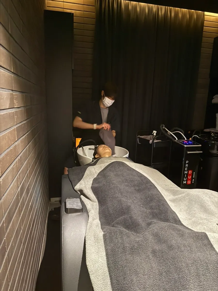 The step-by-step water care clinic in progress