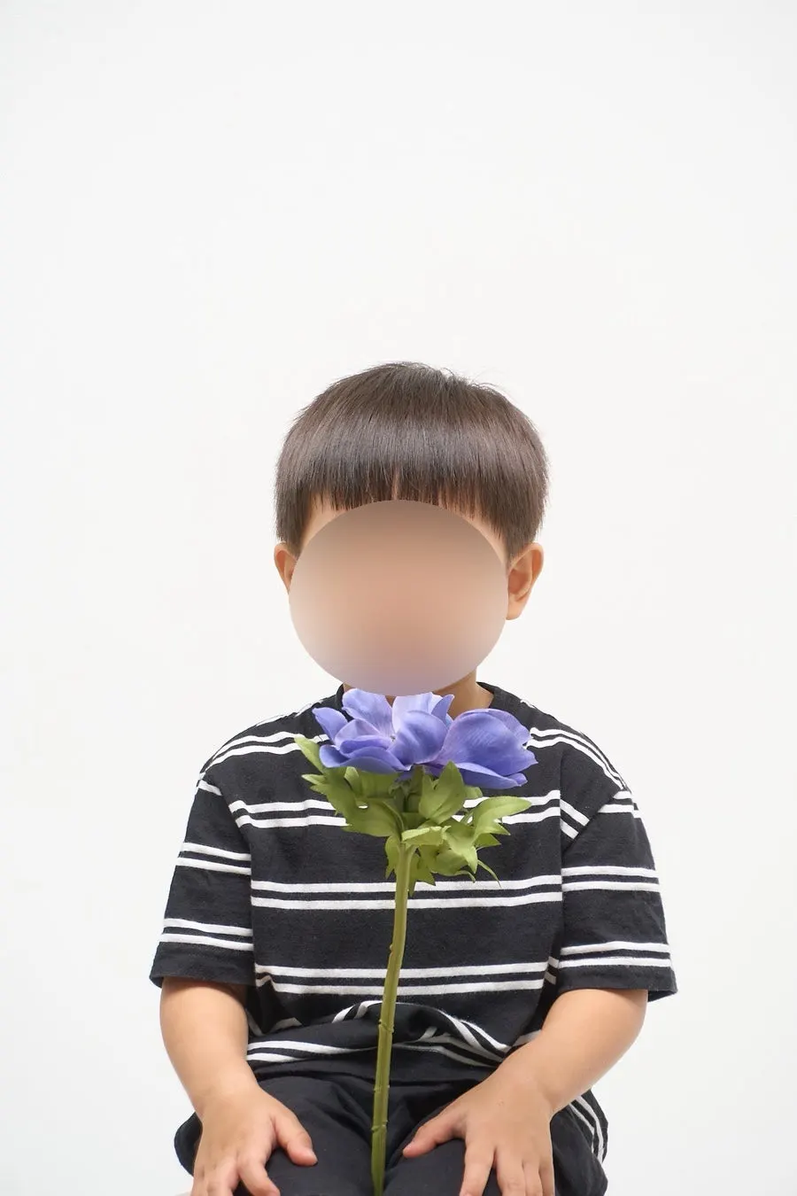 Sibling photos taken to celebrate the eldest child's 1,000th day
