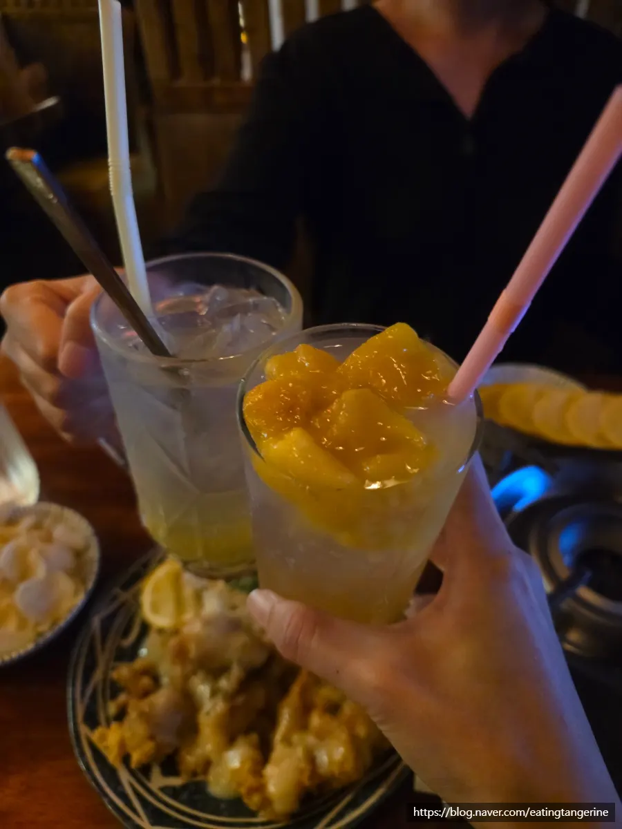 오렌지를 덜어낸 하이볼