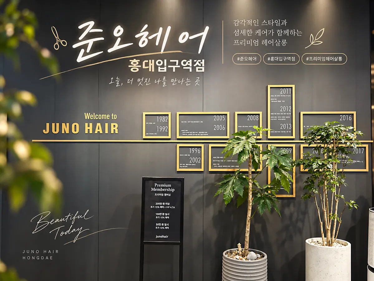 준오헤어 홍대입구역점 레이어드컷 대표 이미지