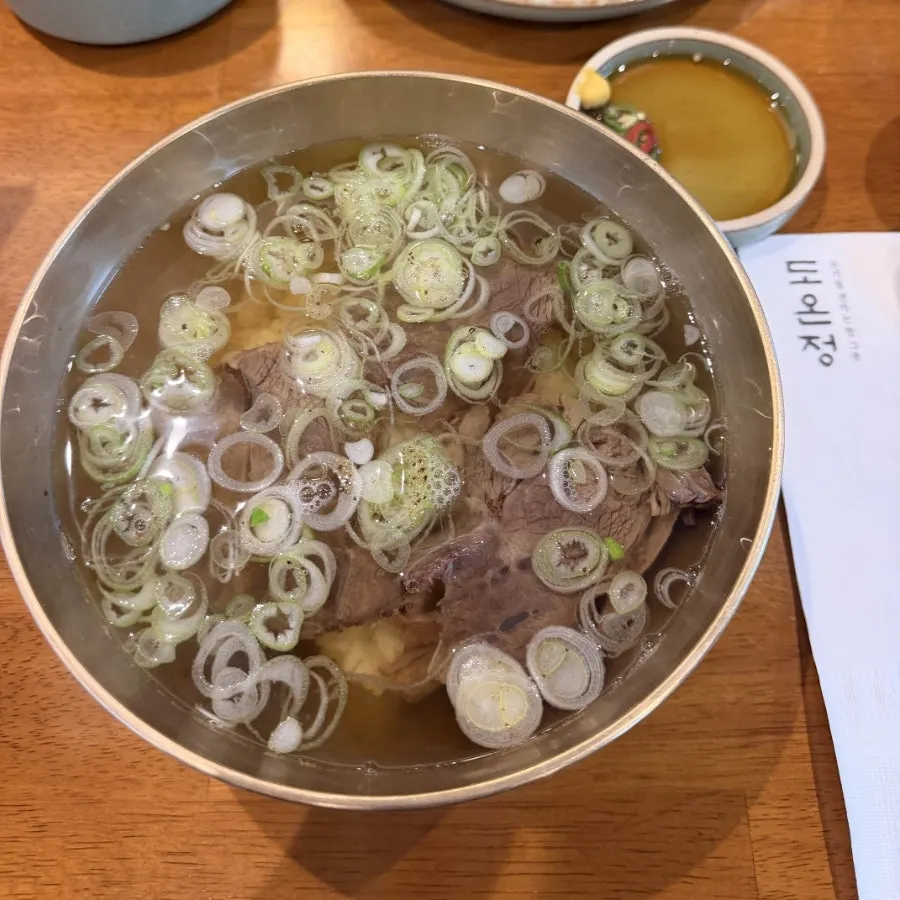 도온정 홍대직영점 한식 한 상 전체