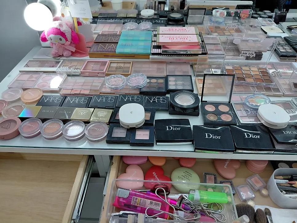 Makeup products displayed at Today Makeup