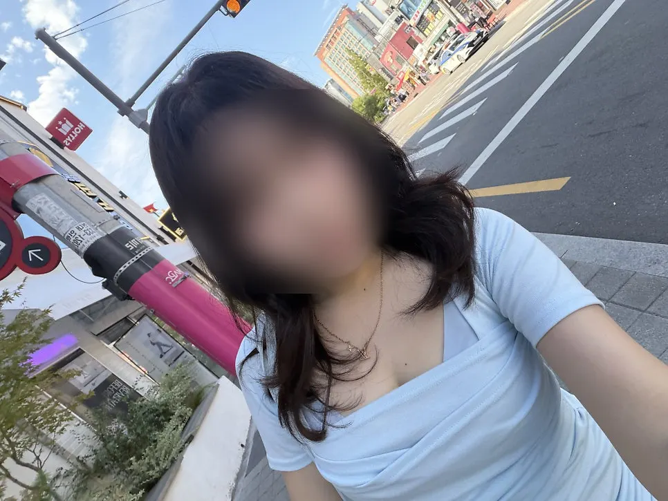 헤어메이크업 후 찍은 셀카