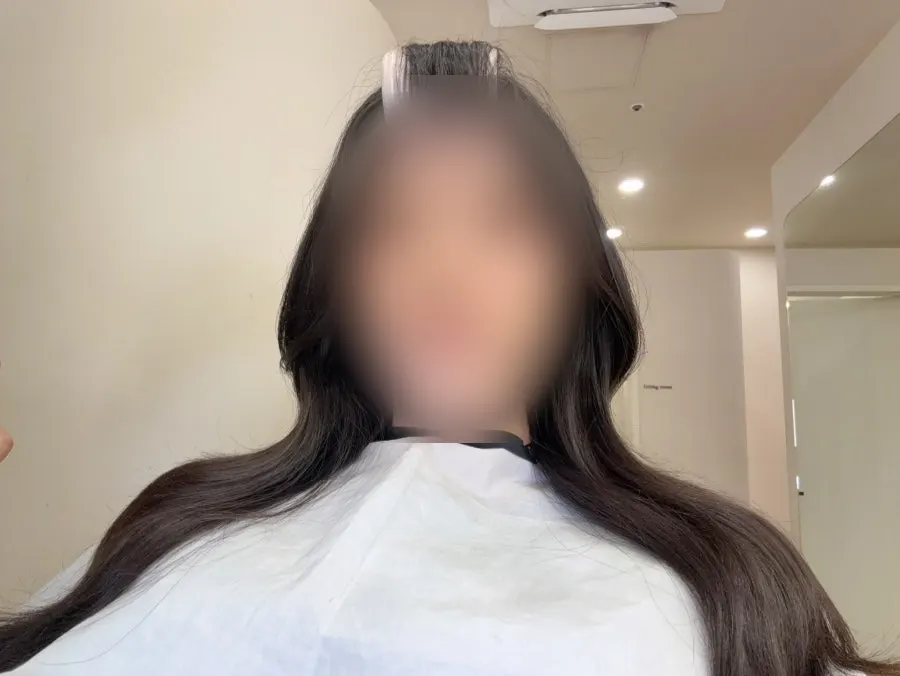 메이크업 전후 얼굴 변화 비교 컷