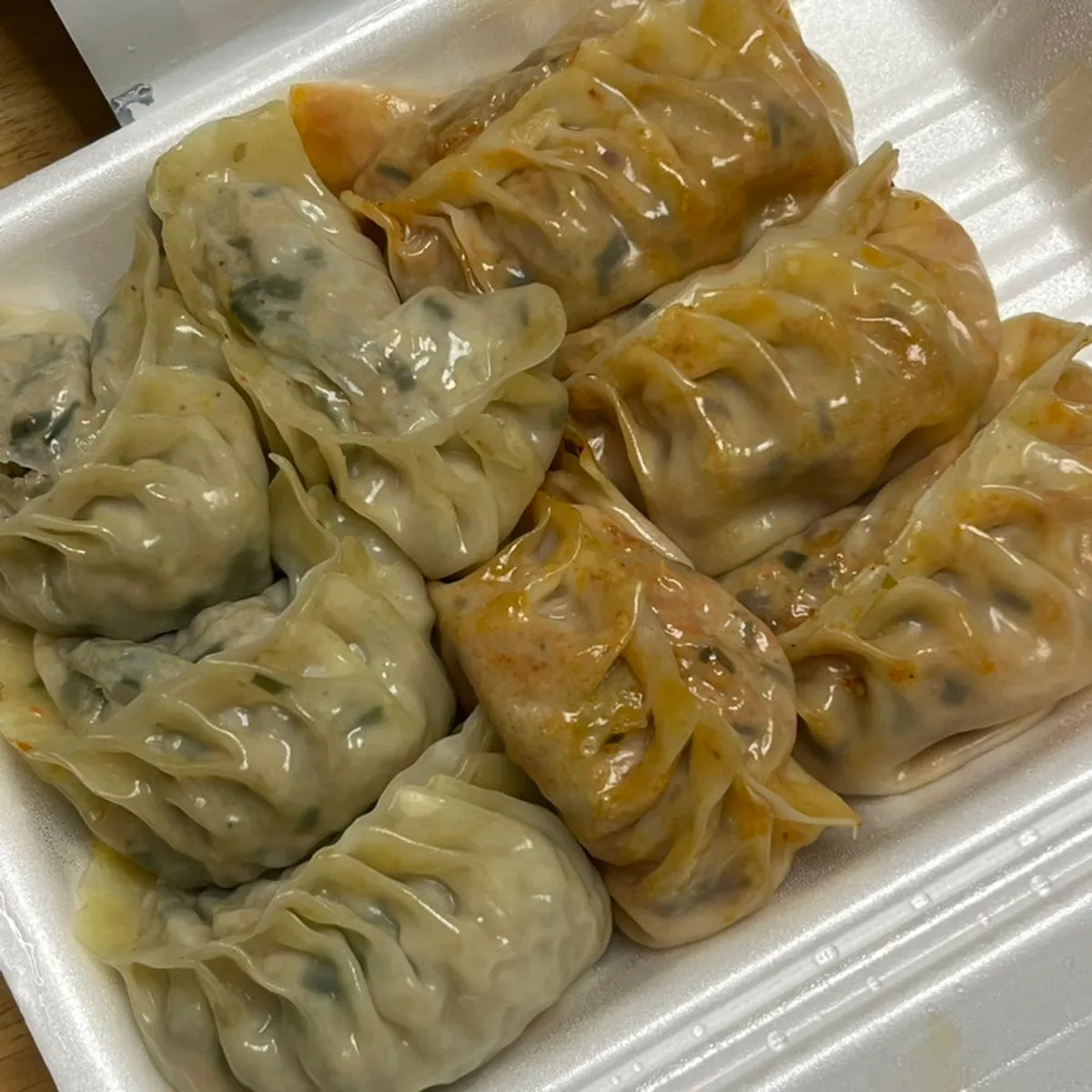 한입 크기 만두바 찐만두