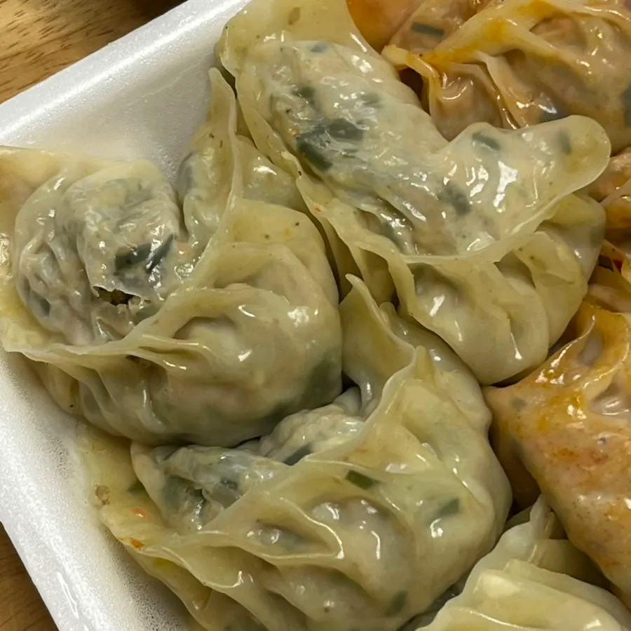 직접 빚은 찐만두 전체 비주얼