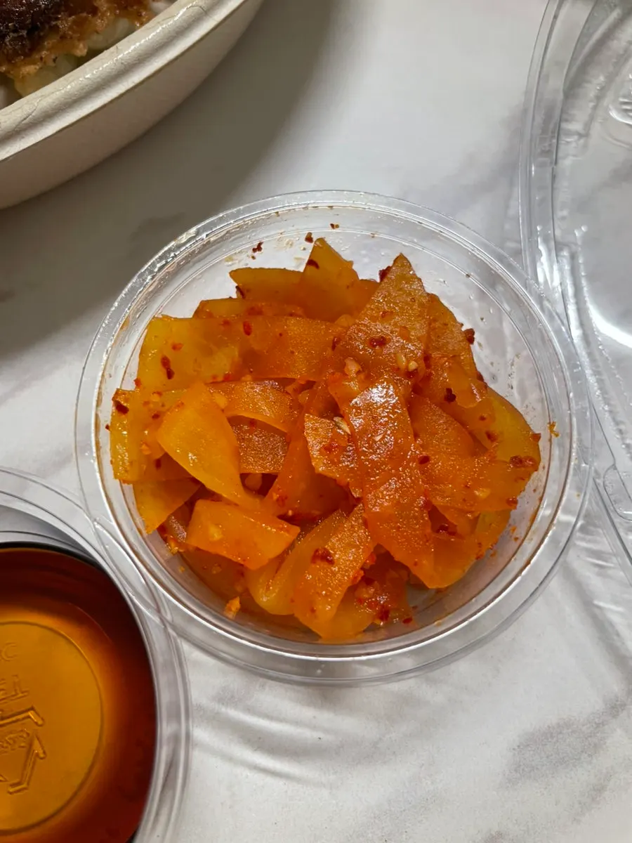 Spicy MANDOO BAR kimchi dumplings