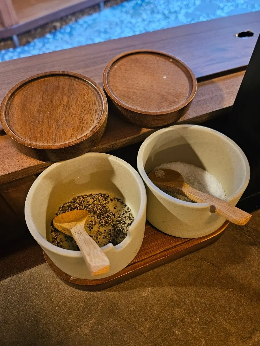Anok’s Pyongyang naengmyeon, gomtang, and braised pork tail combination