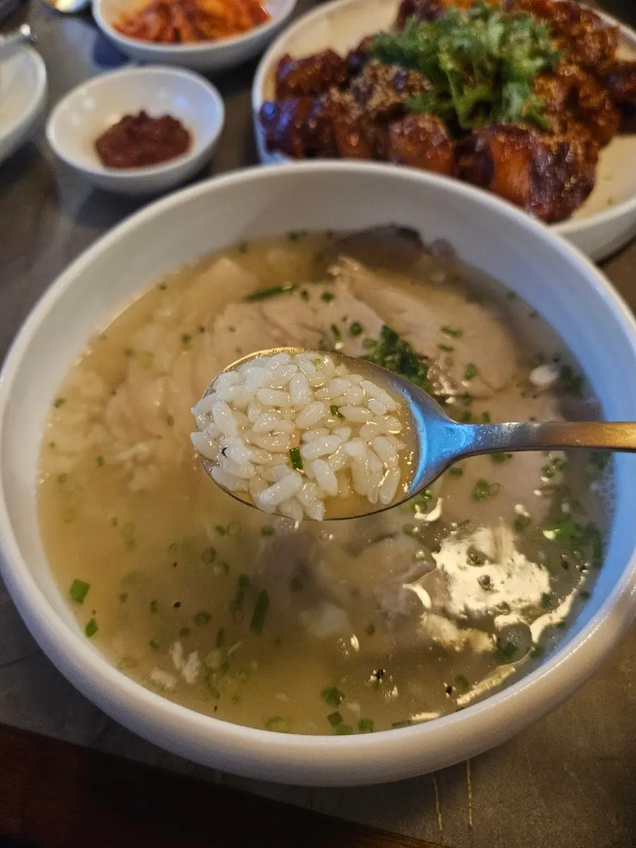 A hearty bowl of gomtang