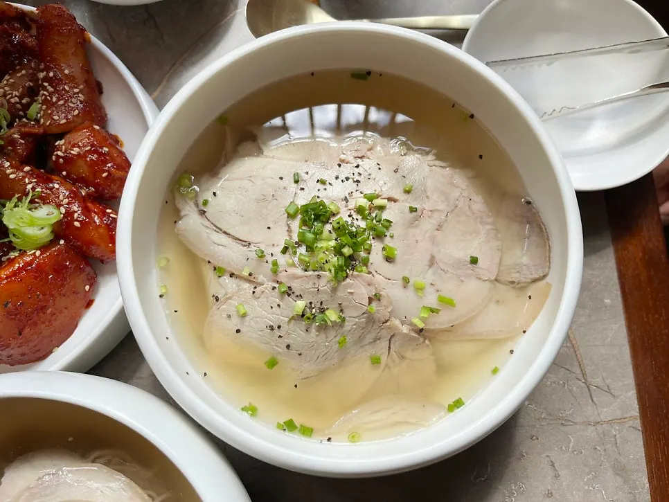 안옥 맑은곰탕 한 그릇