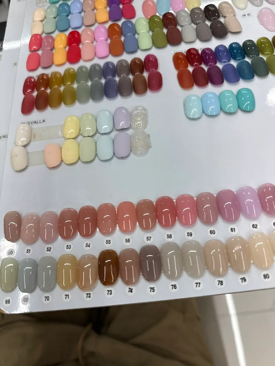 손톱에 올려본 아트 디자인 비교