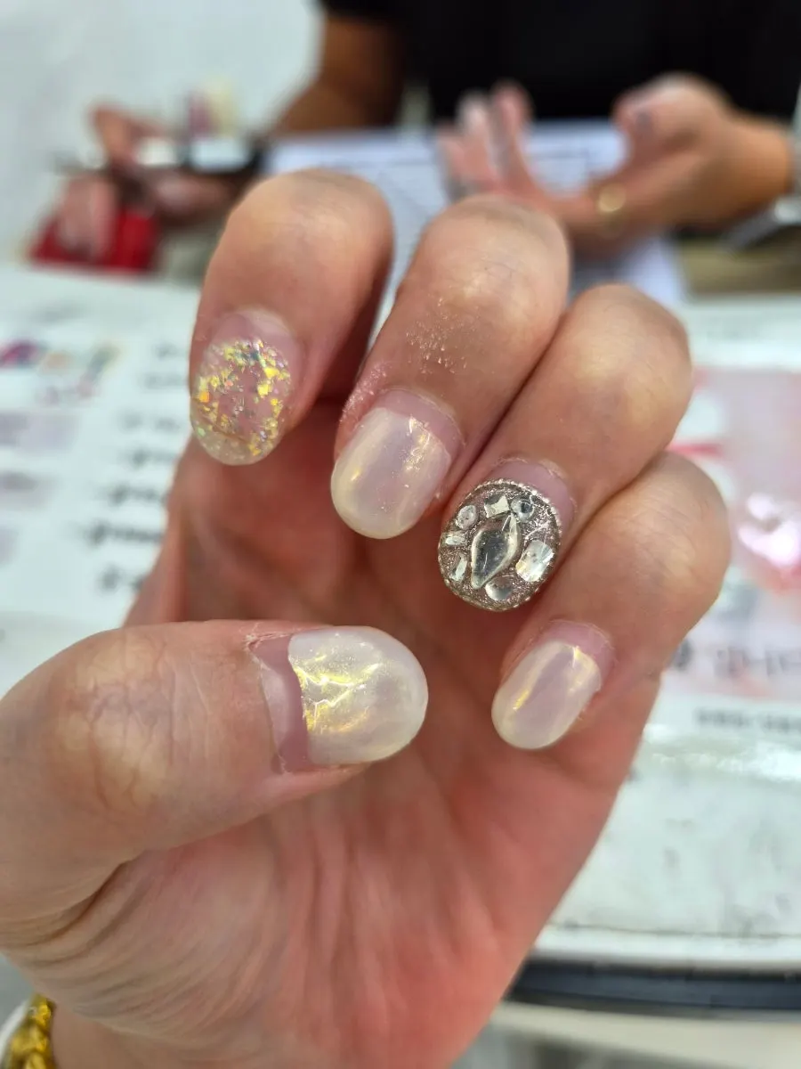 Removing a month-old set of Vietnam nails