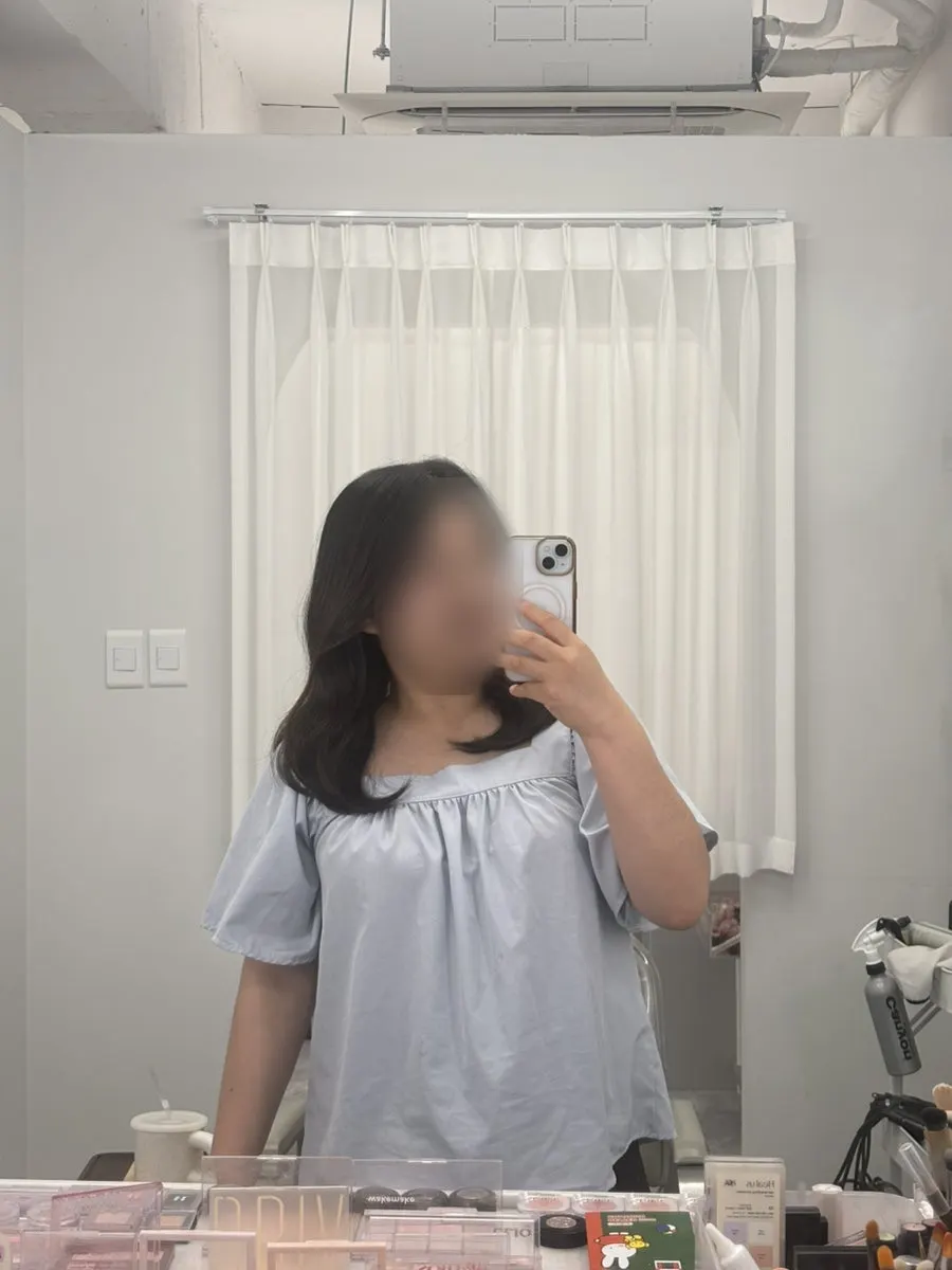 Fuller hair after wave styling