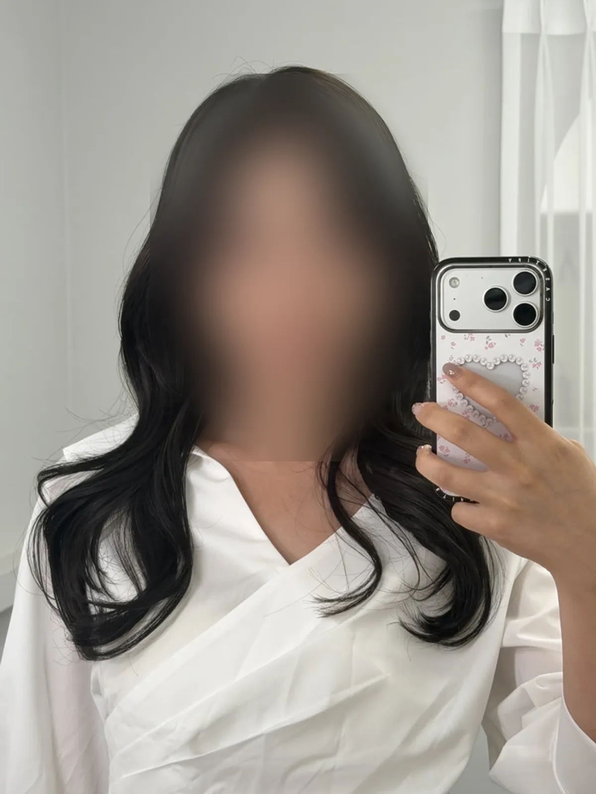Natural makeup skin finish seen in natural light